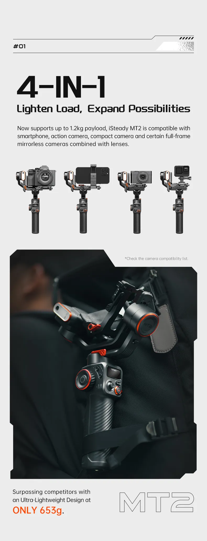 ProSteady Gimbal - Landscape Mode