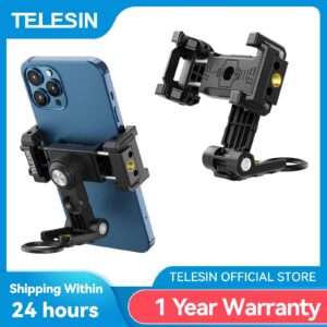 360 Degree Mobile Phone Clip With 1/4 Screw Cellphone Holder Desk Holder Tripod Mount Desk Bracket For Samsung Iphone Xiaomi 1