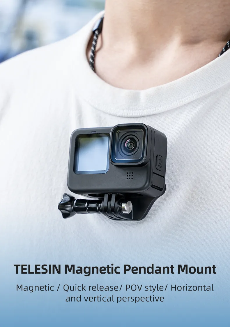 Magnetic Pendant Mount for Cameras and Phones