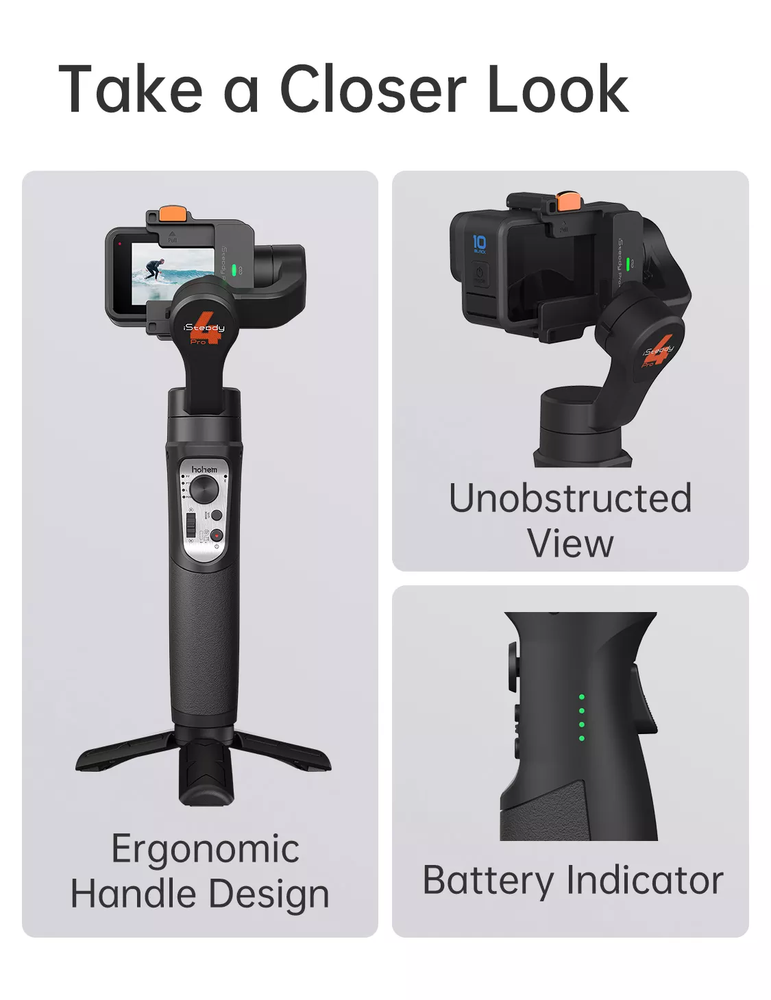 iSteady Pro 4 Gimbal - In use