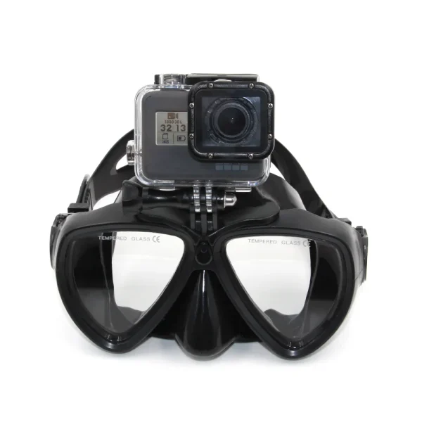 TELESIN Diving Mask Scuba Dive Snorkel Swimming Googgles Tempered Glasses for GoPro Hero Max Insta360 Osmo Action 2