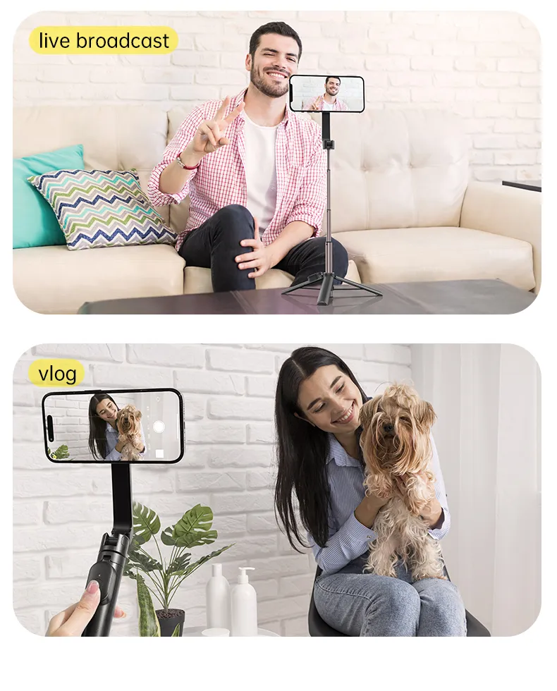 Magnetic Selfie Stick Tripod with Remote for High-Quality ABS, PC, and Aluminum Alloy Construction