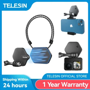 TELESIN Action Camera Magnetic Quick Release Bracket Gopro Accessories Chest Strap for GoPro Hero Insta 360 DJI Mobile Phone 1